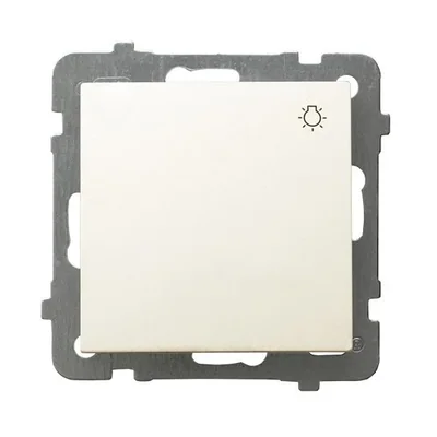 AS Łącznik zwierny "światło" ecru bez ramki