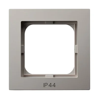 AS Ramka pojedyncza do łączników IP-44 kaszmir