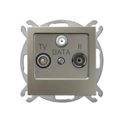 AS RTV socket DATA satin light