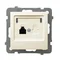 AS Single ecru telephone socket