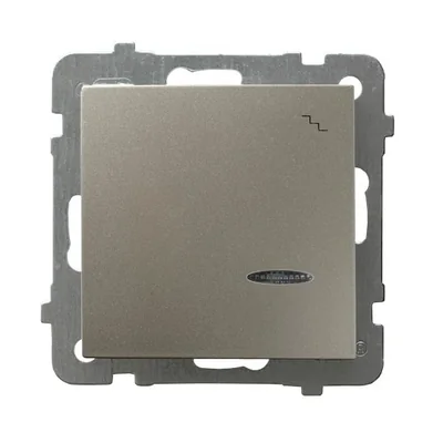 AS Stair switch with blue satin light backlight