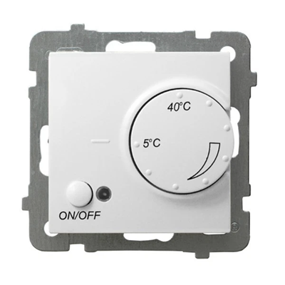 AS Temperature controller with outdoor sensor white