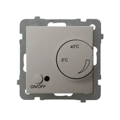 AS Temperature controller with underfloor sensor cashmere