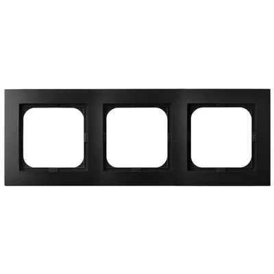 AS Triple Frame Nero Metallizzato