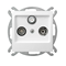 AS TV socket DATA white