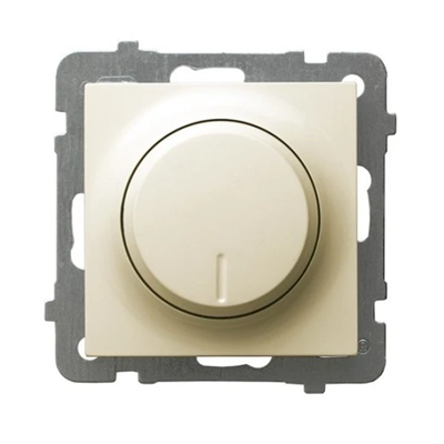 AS Universal dimmer for incandescent, incandescent and LED ecru loads