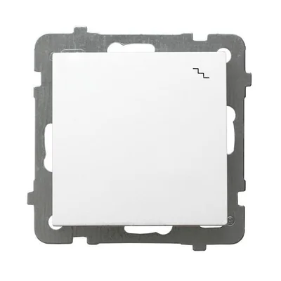 AS Weißer Treppenschalter, ohne Rahmen