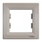 ASFORA 1-fold horizontal frame, metallic bronze
