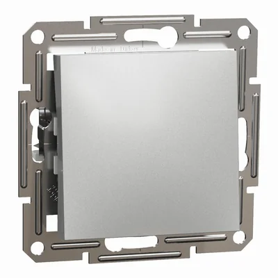 ASFORA 1-pole pushbutton without aluminum frame