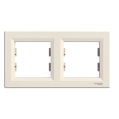 ASFORA 2-fold horizontal cream frame