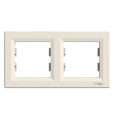 ASFORA 2-fold horizontal cream frame