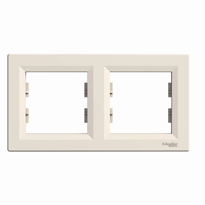 ASFORA 2-fold horizontal cream frame