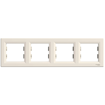 ASFORA 4-fold horizontal cream frame