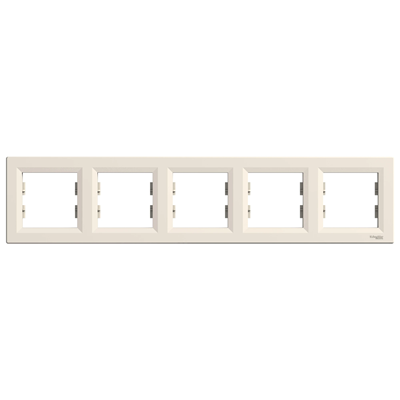 ASFORA 5-fold horizontal cream frame