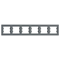 ASFORA 6-fold horizontal steel frame