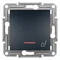 ASFORA Bell button without frame with anthracite backlight