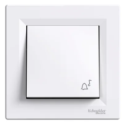 ASFORA Button "bell" white