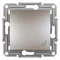 ASFORA Button "bell" without frame metallic bronze