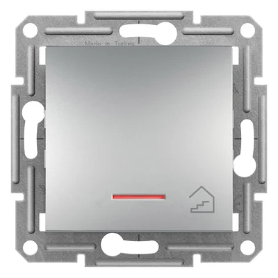 ASFORA Button "stairs" without frame with backlight aluminum screw terminals