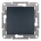 ASFORA Button without frame anthracite screw terminals