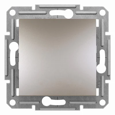 ASFORA Button without frame metallic bronze screw terminals