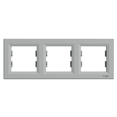 ASFORA Cadre triple horizontal en aluminium