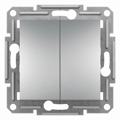 ASFORA Candlestick connector without a frame, aluminum screw clamps