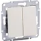 ASFORA Conector para candelabro sin marco, crema