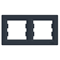 ASFORA Double cadre horizontal anthracite