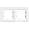 ASFORA Double horizontal white frame