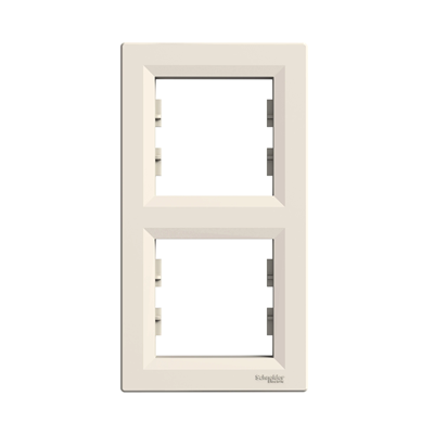 ASFORA Double vertical cream frame
