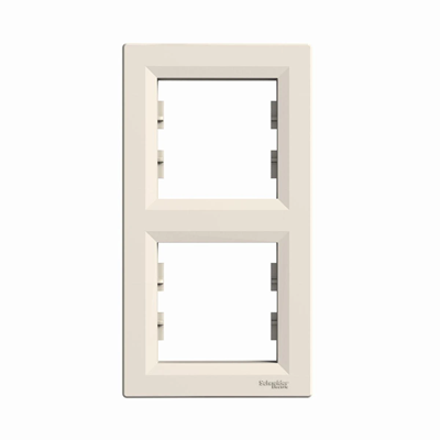 ASFORA Double vertical cream frame