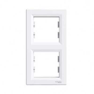 ASFORA Double vertical white frame