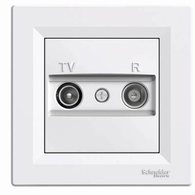 ASFORA Final RTV socket 1dB white