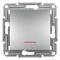ASFORA Frameless button with aluminum backlight