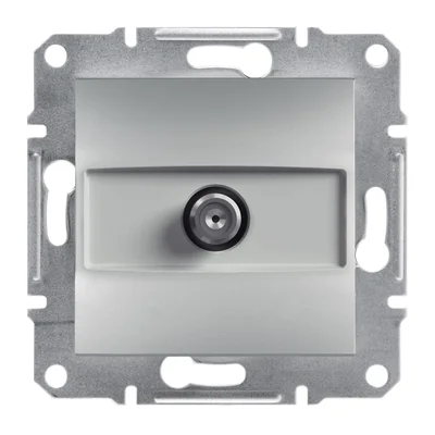 ASFORA Gniazdo SAT końcowe 1dB bez ramki aluminium