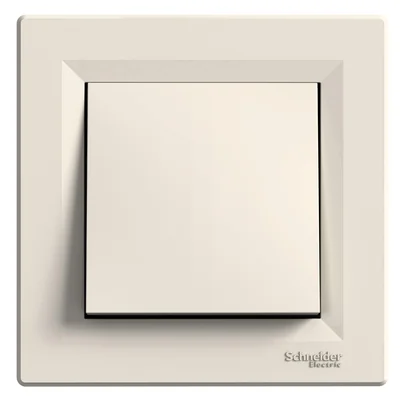 ASFORA Knopf-Schraubklemmen in Creme