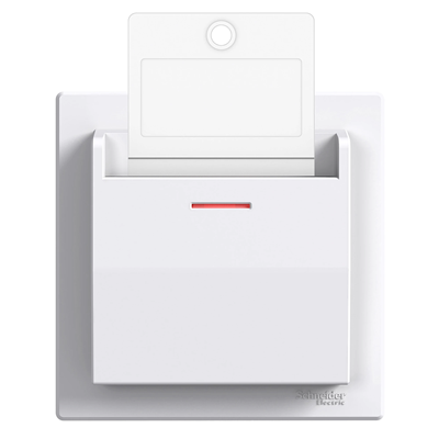 ASFORA Mechanical hotel switch white