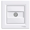 ASFORA Pass-through TV socket 8dB white