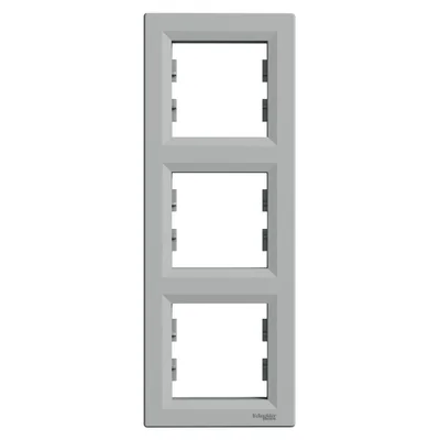 ASFORA Ramka 3-krotna pionowa aluminium