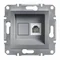 ASFORA RJ11 telephone socket without steel frame