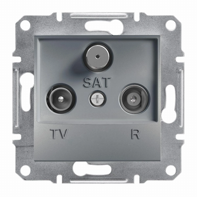 ASFORA RTV-SAT final socket 1dB without steel frame