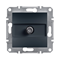 ASFORA SAT terminal socket 1dB without frame, anthracite