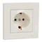 ASFORA SCHUKO single socket cream