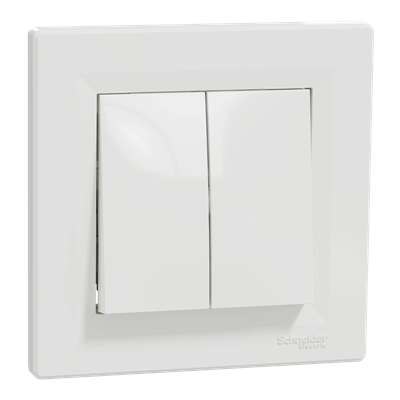 ASFORA White candlestick connector