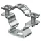 ASL 733 30 Morsetto distanziatore in alluminio con foro longitudinale