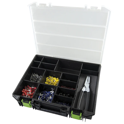 Assortment of ferrule terminals with press colors II