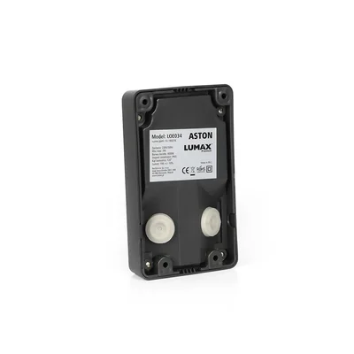 ASTON Apparecchio da facciata 3W 100lm 4000K 230V IP65 NW rettangolare grigio