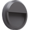 ASTON Facade luminaire 8W 390lm 4000K 230V IP65 NW round gray