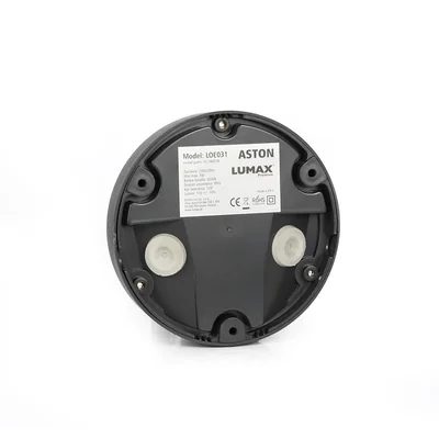 ASTON Fassadenleuchte 3W 110lm 4000K 230V IP65 NW rund grau